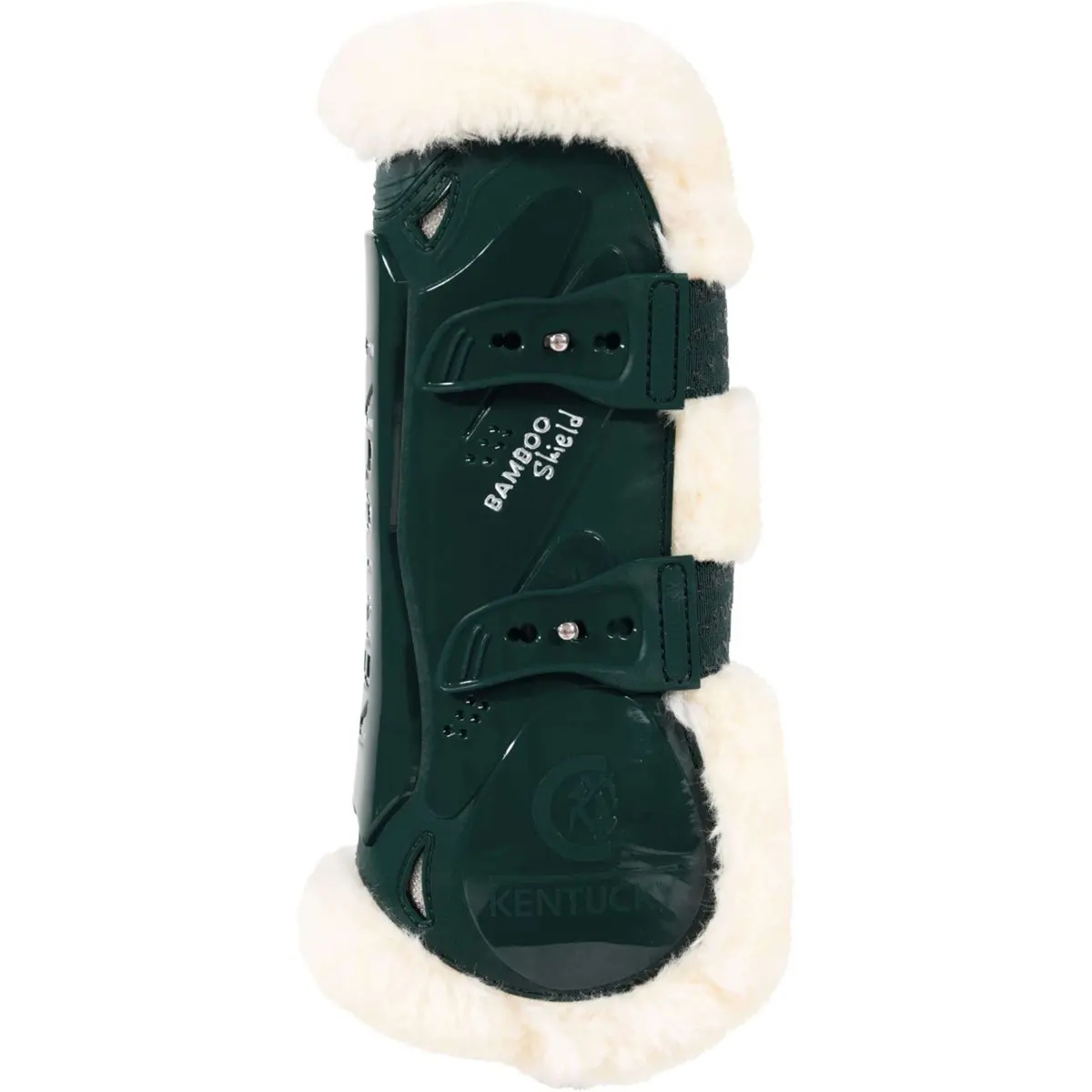 Kentucky Peesbeschermers Bamboo Elastic Vegan Sheepskin Donker Groen 1