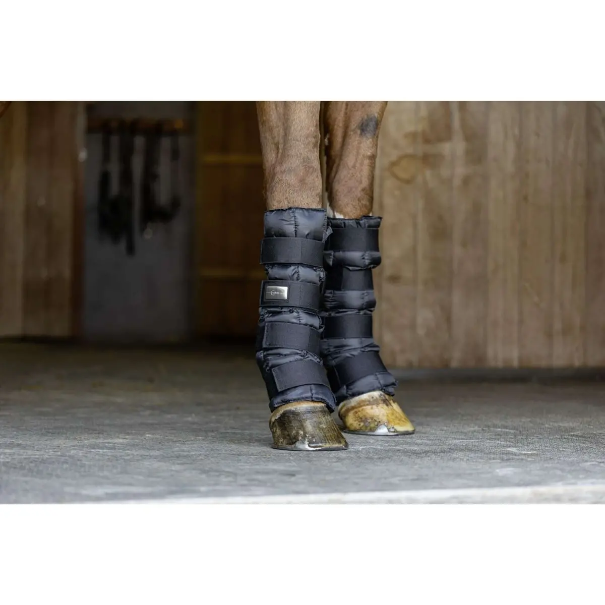 Covalliero Koelbandages 2 Stuks Zwart 1