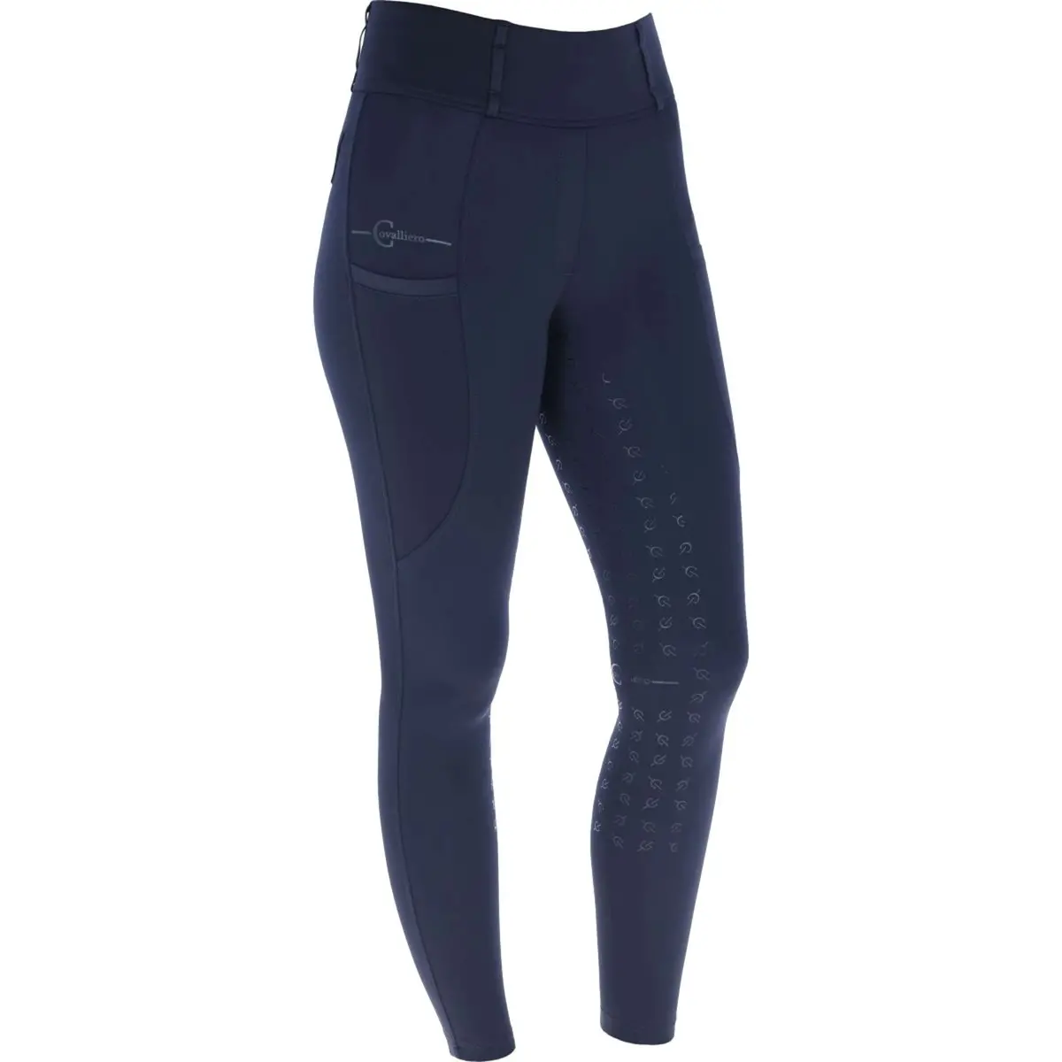 Covalliero Rijlegging Highwaist Full Grip Dark Navy 1