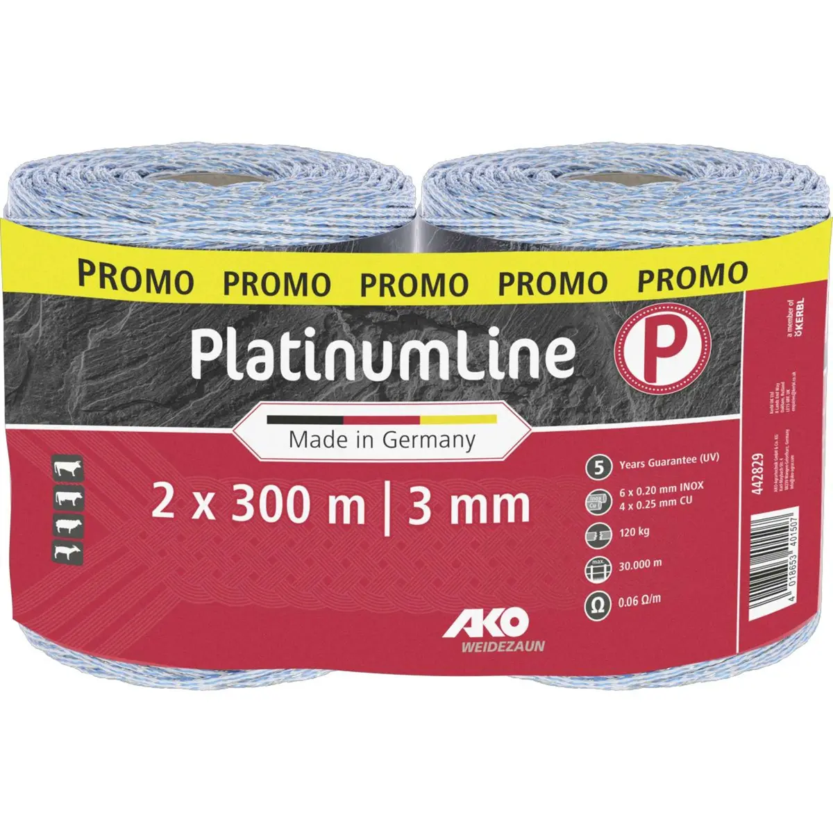 Ako Lint Platinumline Blauw 1