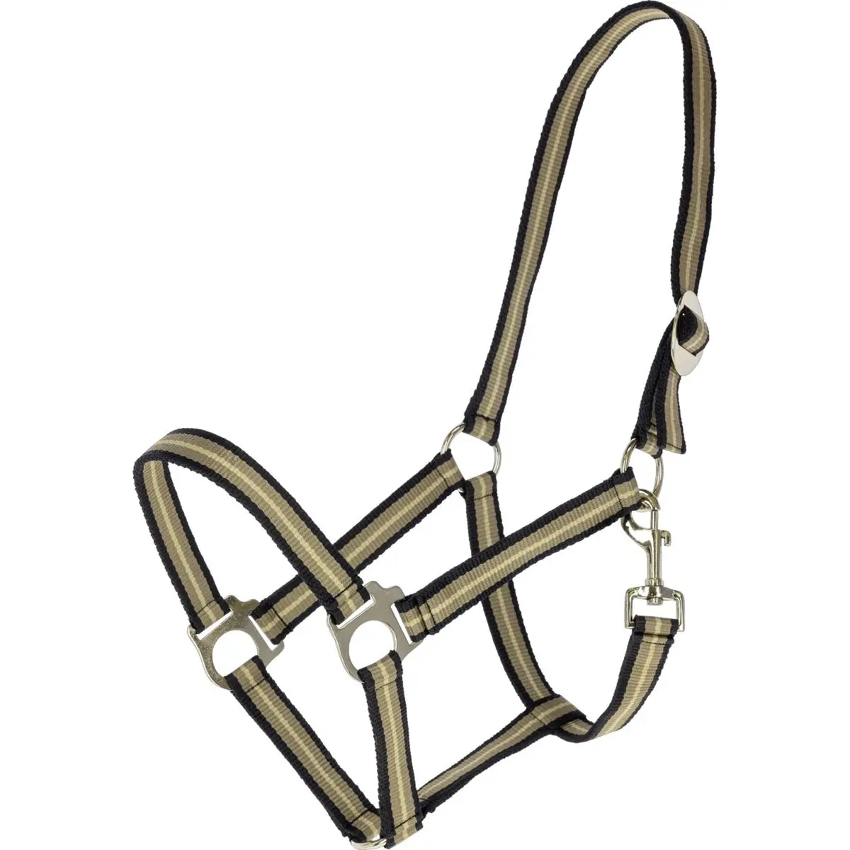 Covalliero Halster Ss26 Zwart/Walnoot 1