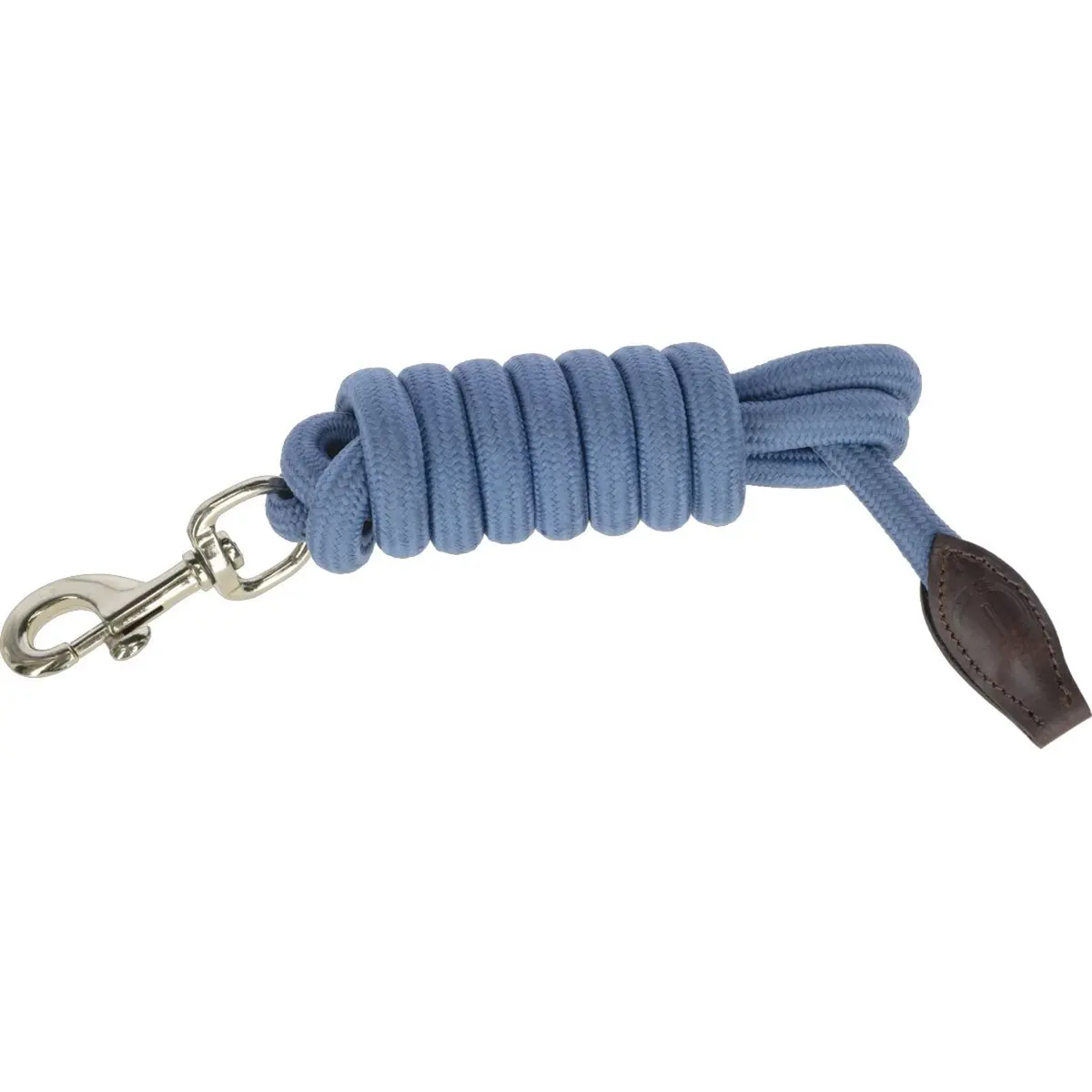 Covalliero Halstertouw Ss26 Met Musketonhaak Smoked Blue 1