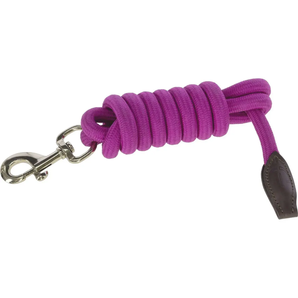 Covalliero Halstertouw Ss26 Met Musketonhaak Light Berry 1