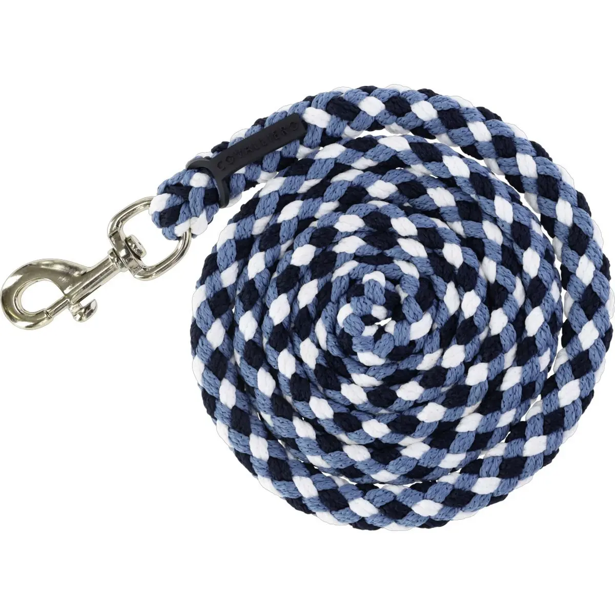 Covalliero Halstertouw Ss26 Met Musketonhaak Dark Navy/Smoked Blue 1