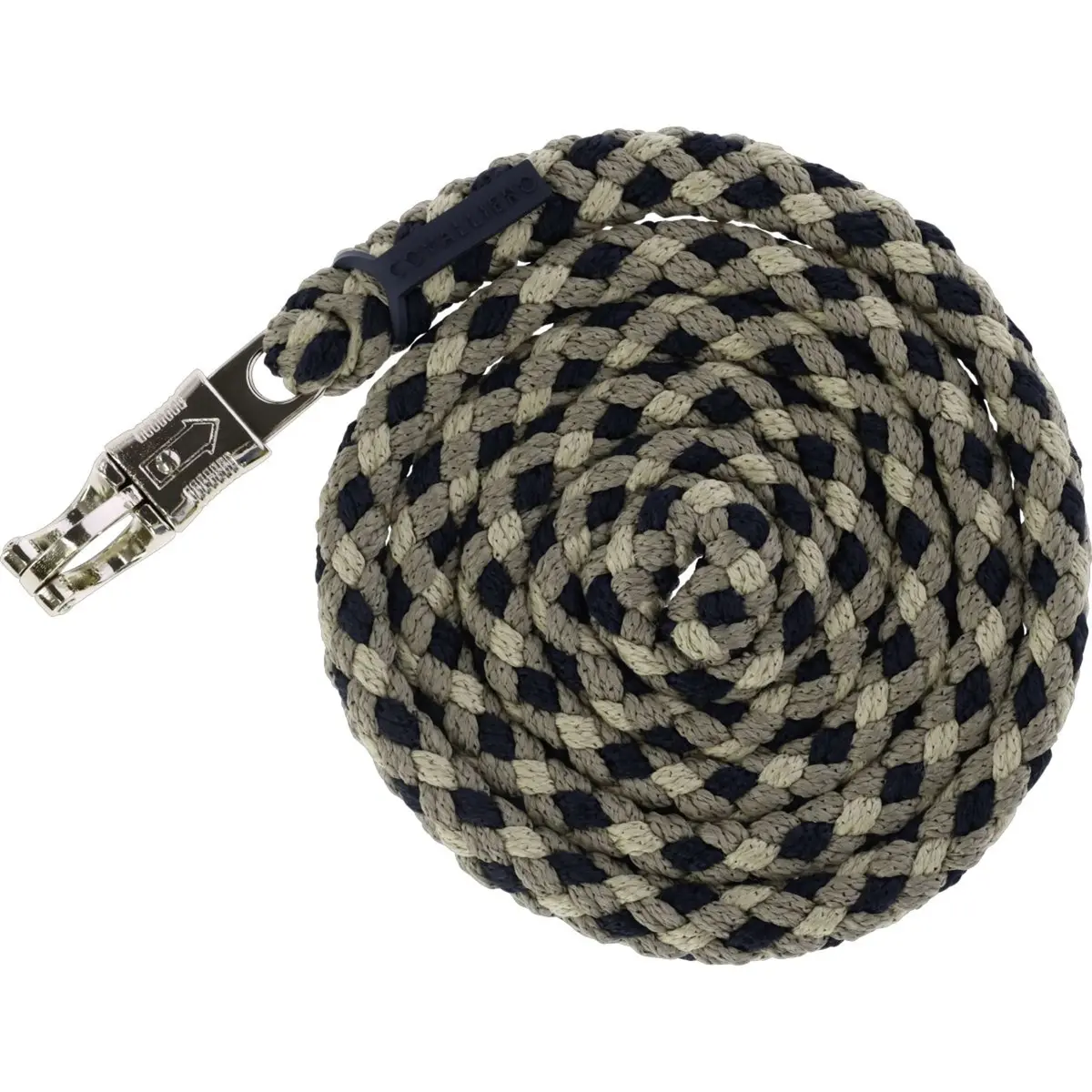 Covalliero Halstertouw Ss26 Met Paniekhaak Zwart/Walnoot 1