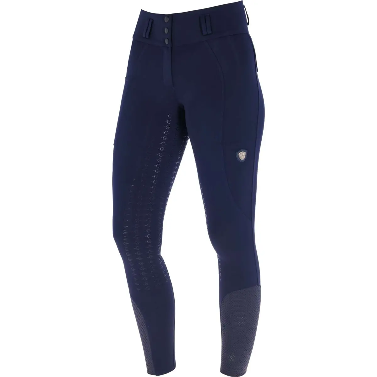 Covalliero Rijbroek Ss26 Dames Full Grip Donker Navy 1