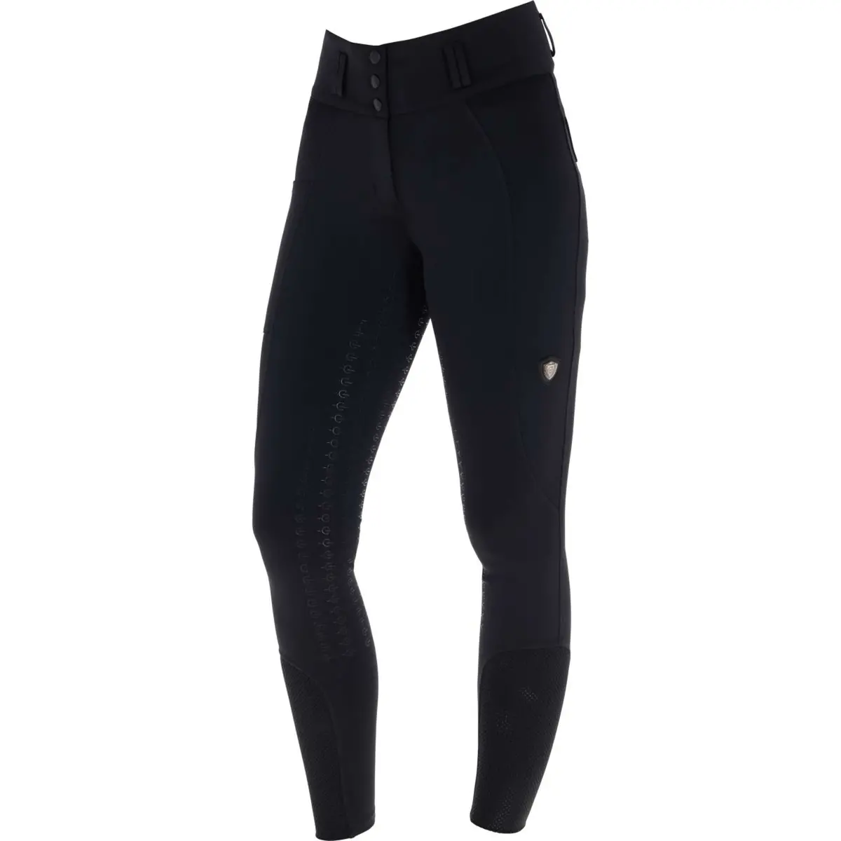Covalliero Rijbroek Ss26 Dames Full Grip Zwart 1