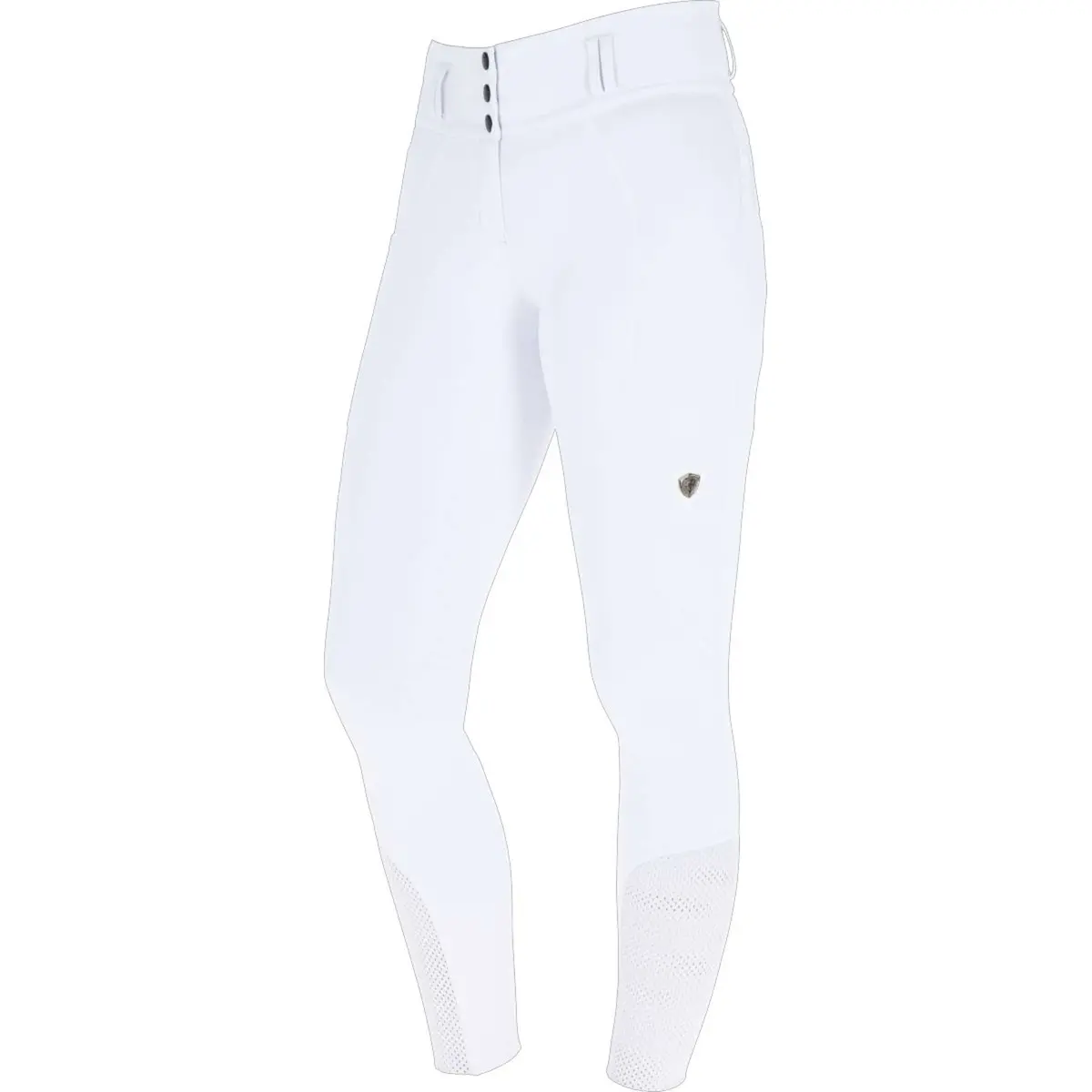 Covalliero Rijbroek Ss26 Dames Full Grip Wit 1