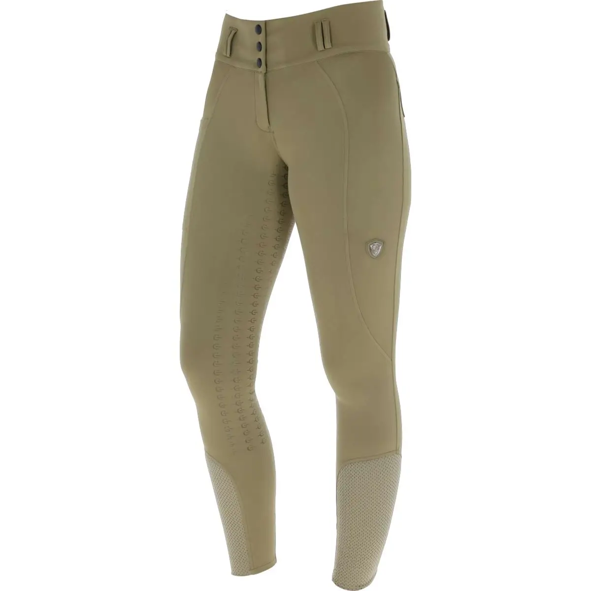 Covalliero Rijbroek Ss26 Dames Full Grip Walnoot 1