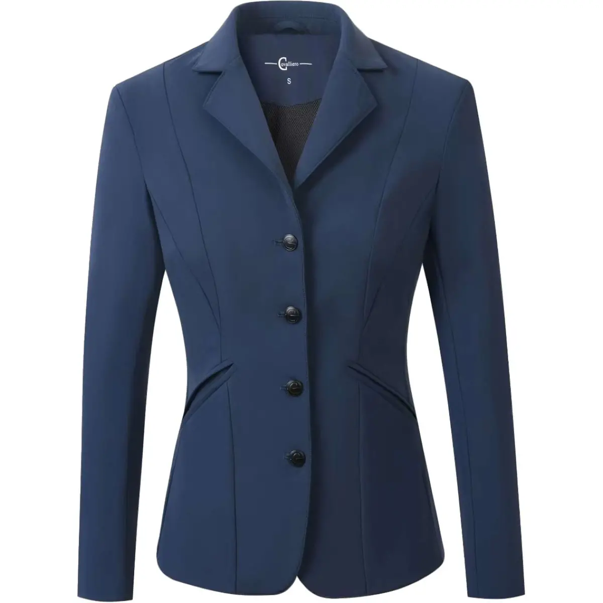 Covalliero Wedstrijdjasje Ss26 Dames Donker Navy 1
