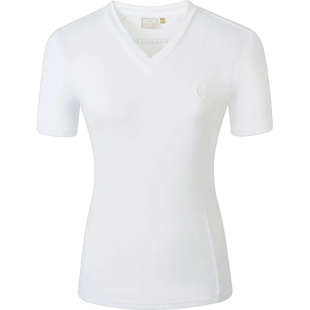Covalliero T-Shirt Ss26 Dames Wit 1