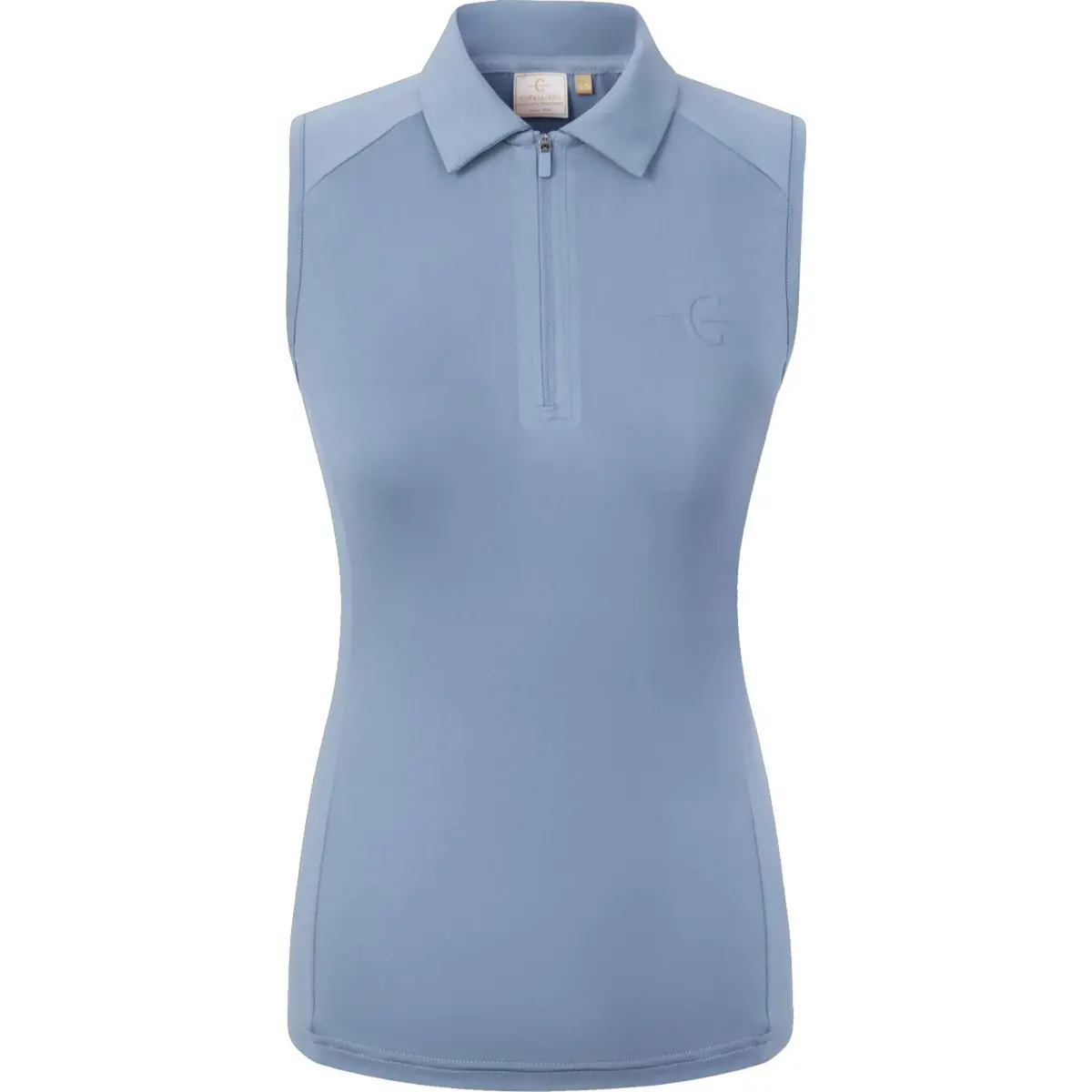 Covalliero Shirt Ss26 Dames Smoked Blue 1