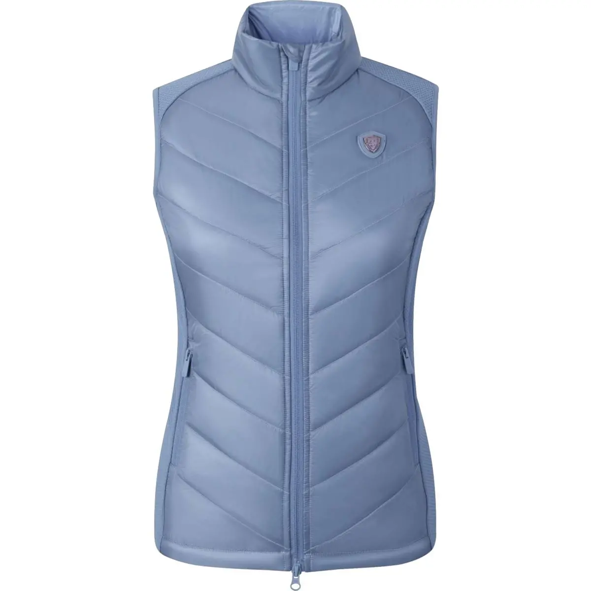 Covalliero Bodywarmer Ss26 Dames Smoked Blue 1