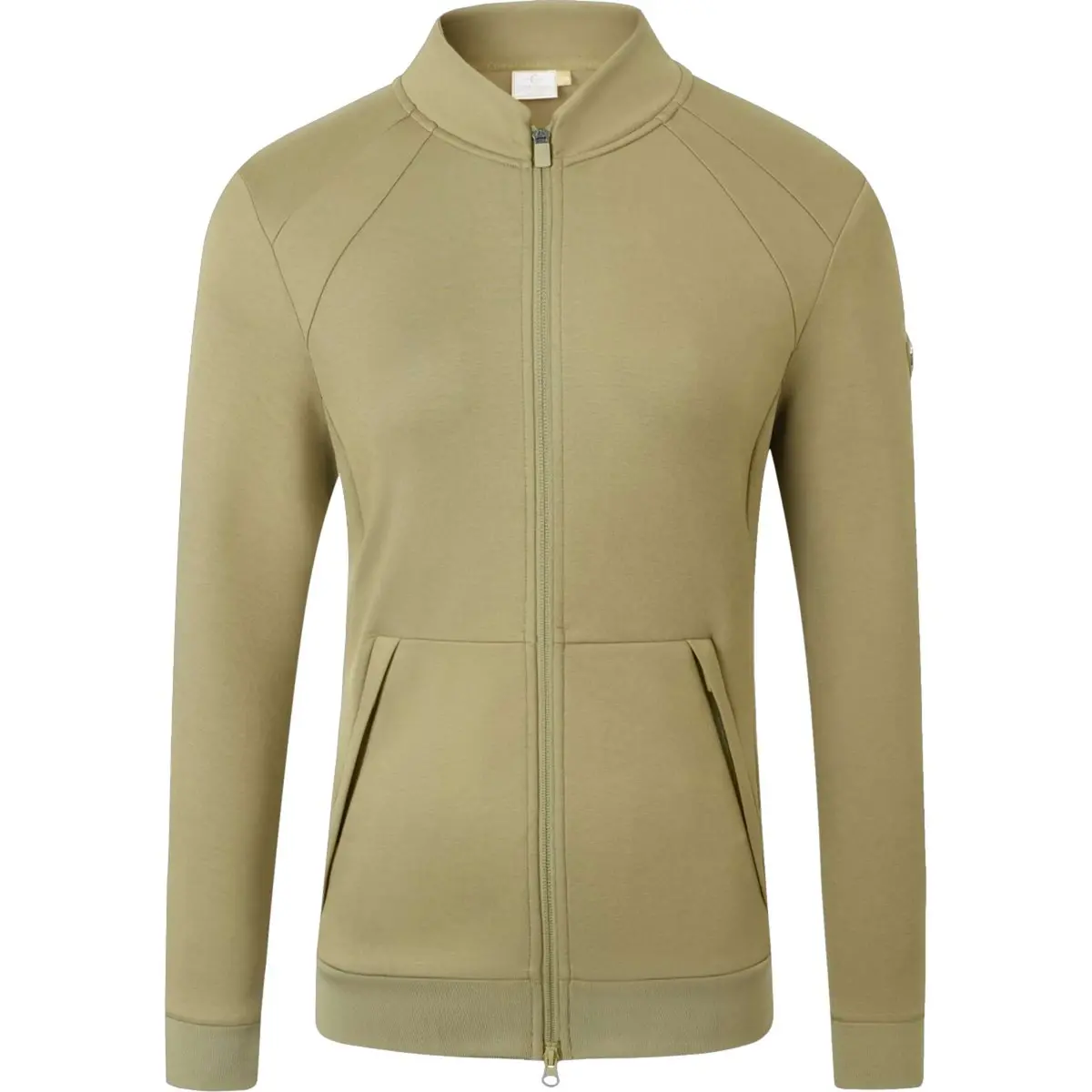 Covalliero Fleecevest Ss26 Dames Walnoot 1