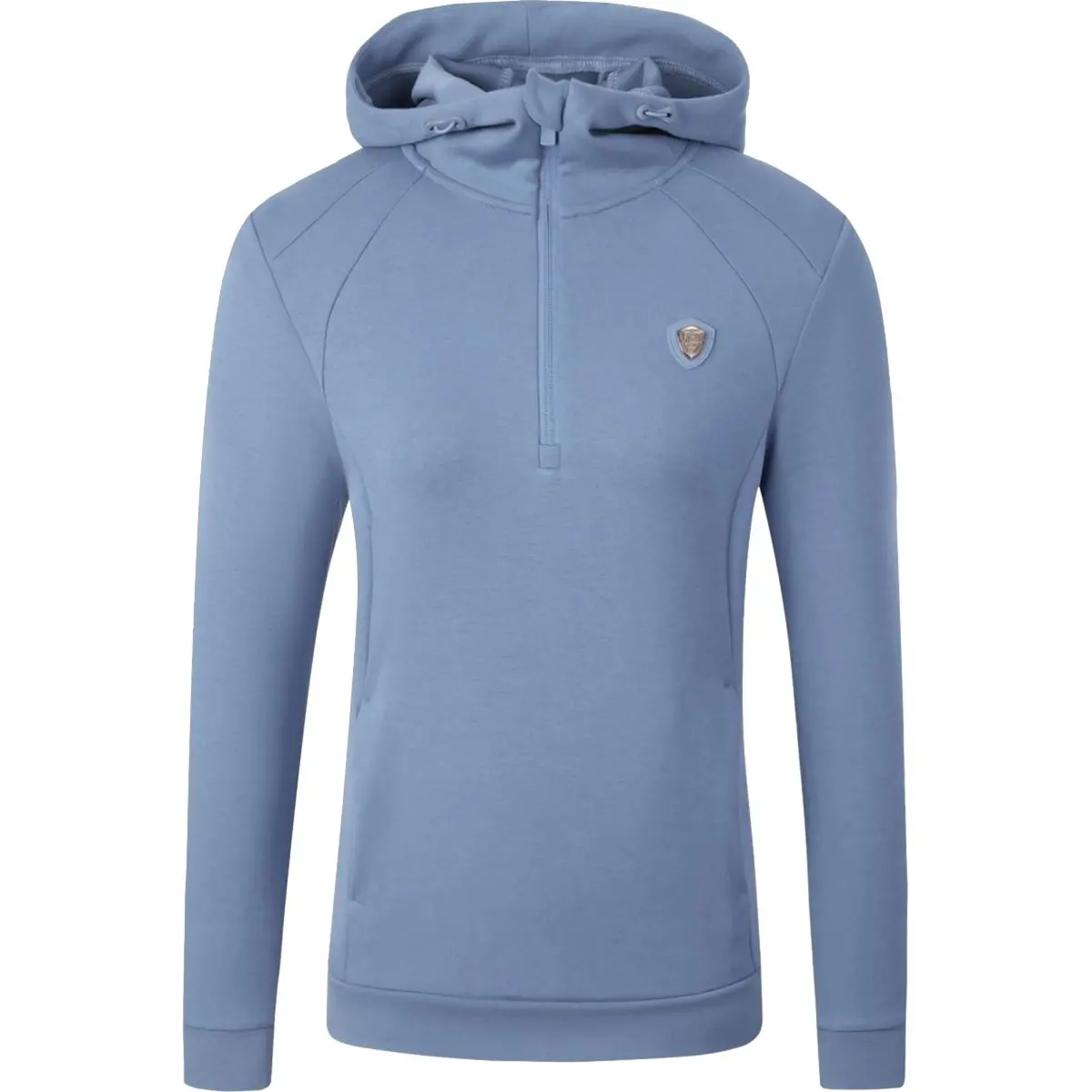 Covalliero Hoodie Ss26 Dames Smoked Blue 1