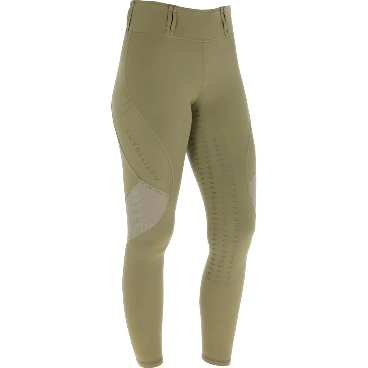 Covalliero Rijlegging Mesh Ss26 Dames Walnoot 1