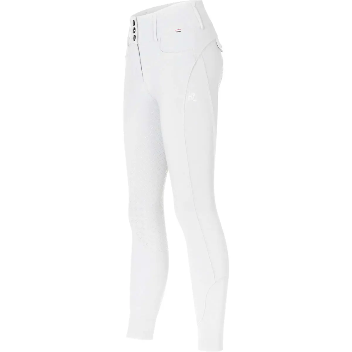 Kingsland Rijbroek Kimi Full Grip Wit 1