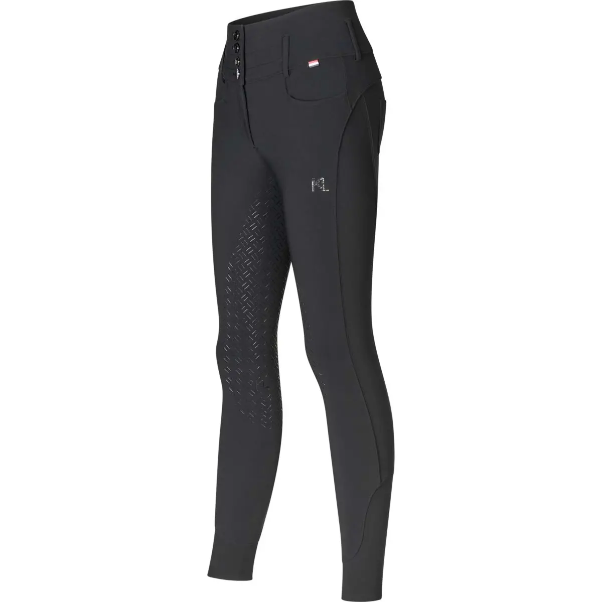 Kingsland Rijbroek Khloe Full Grip Zwart 1