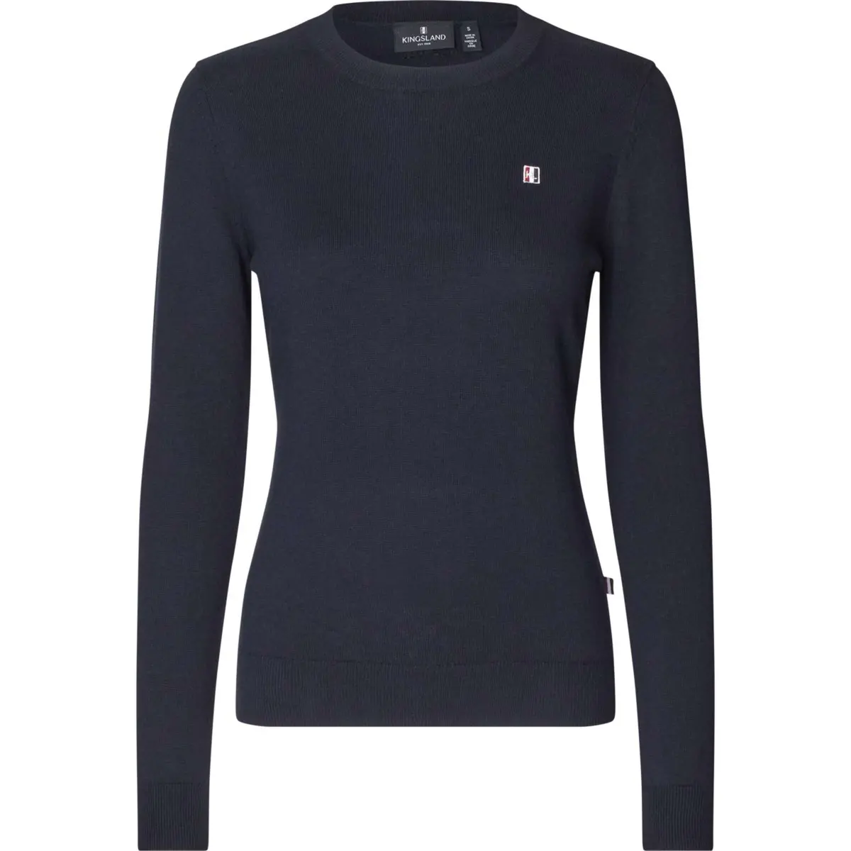 Kingsland Pullover Classic O-Neck Navy 1