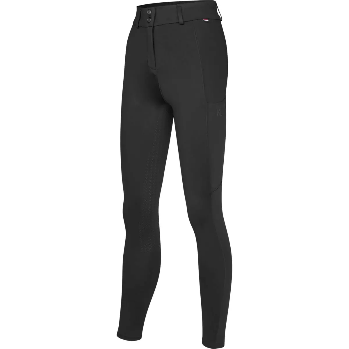 Kingsland Rijbroek Klkaya Full Grip Zwart 1
