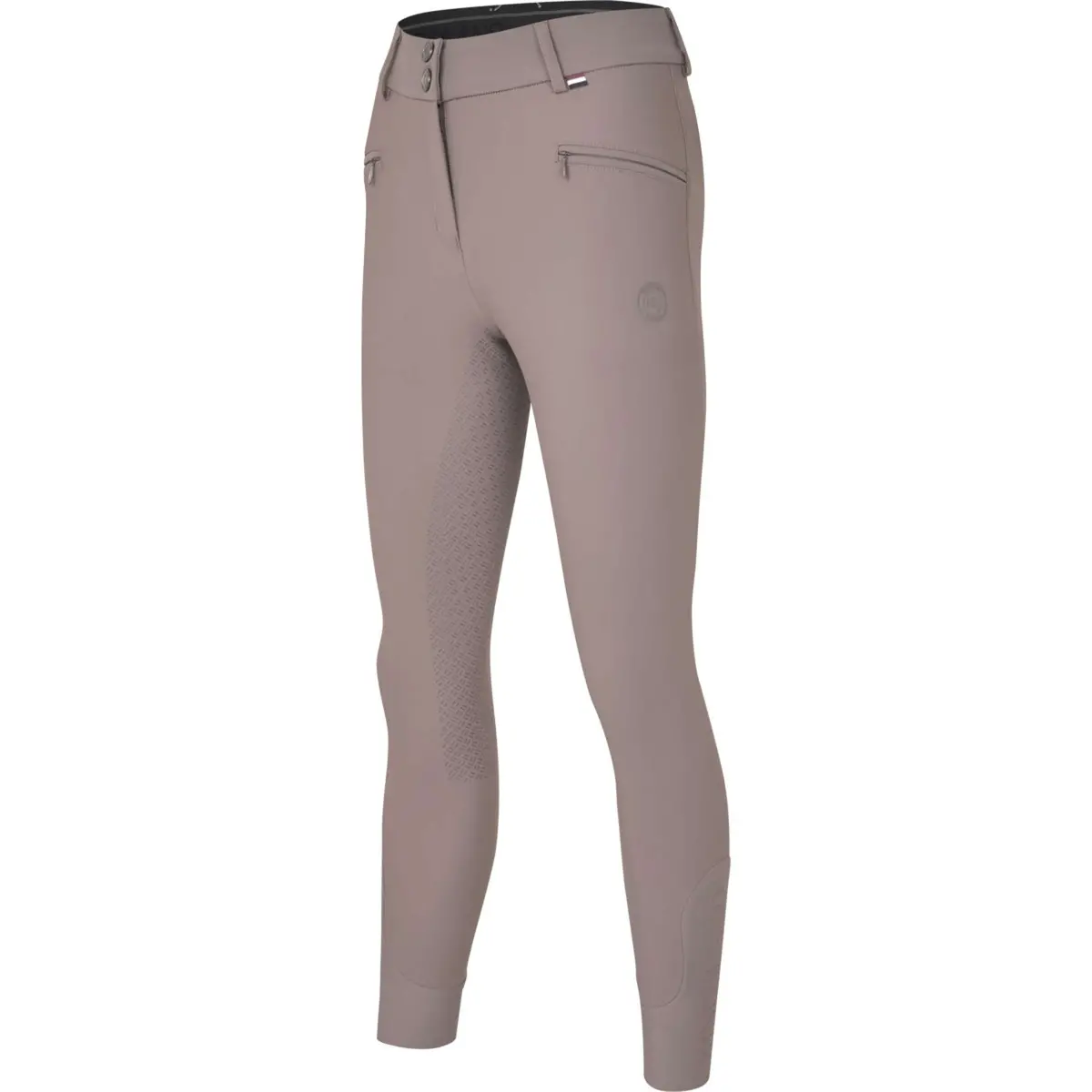 Kingsland Rijbroek Klkerry Seamless Full Grip Brown Iron 1