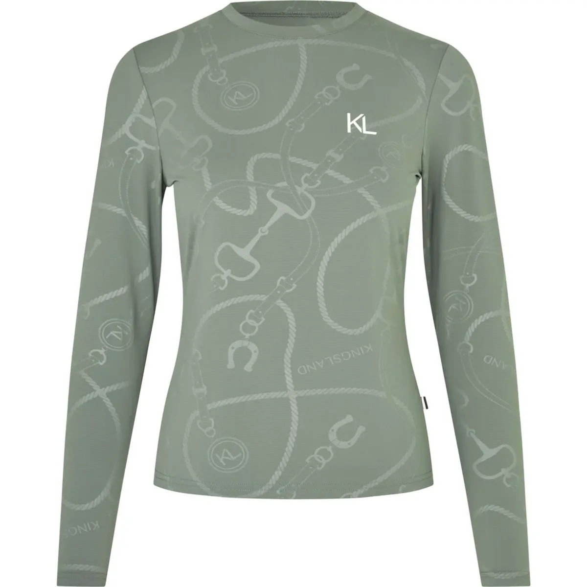 Kingsland Training Shirt Kllindsey Green Agave 1