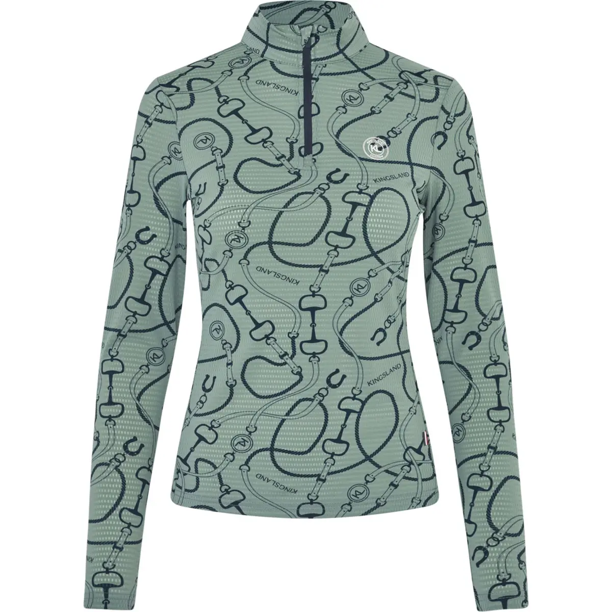 Kingsland Training Shirt Kllarissa Green Agave 1