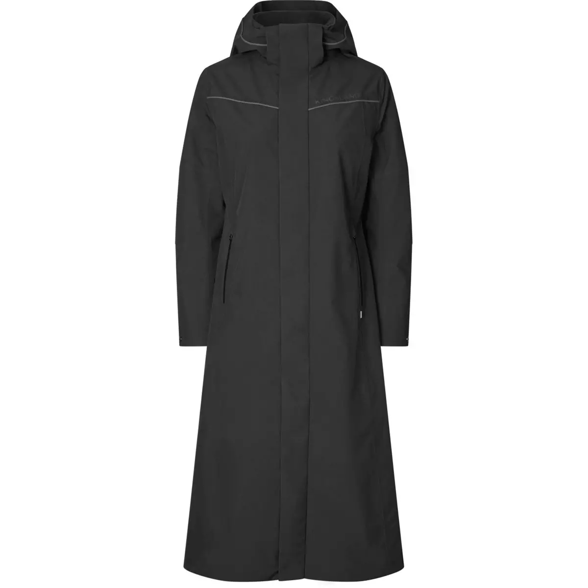Kingsland Lange Jas Kllucia Waterproof Zwart 1