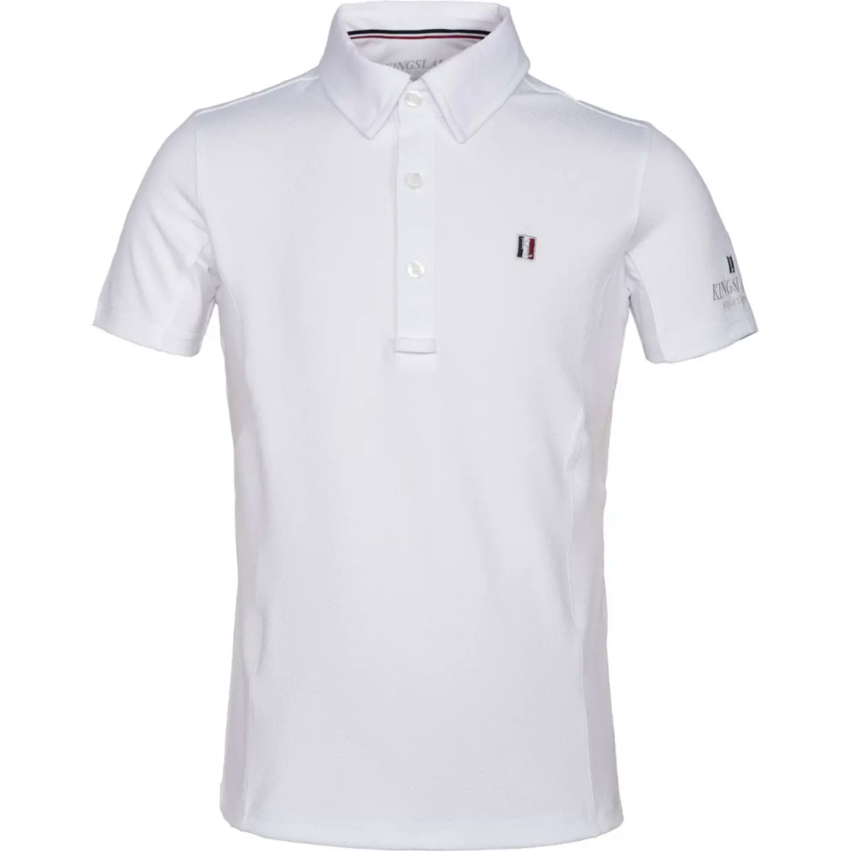Kingsland Wedstrijdshirt Classic Korte Mouw Jongens Wit 1