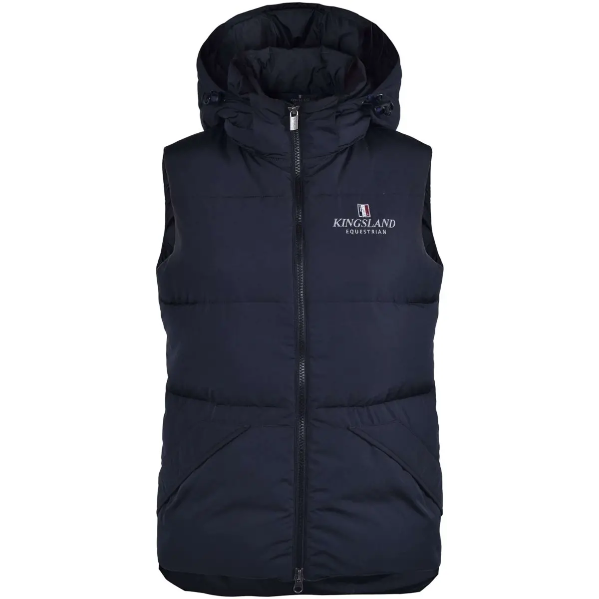 Kingsland Bodywarmer Classic Met Capuchon Unisex Navy 1