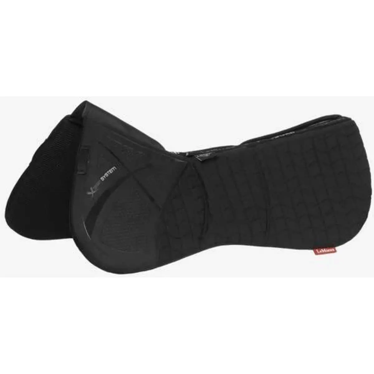 Lemieux Zadelonderlegger Prosorb 3 Pocket Quilted Zwart 1