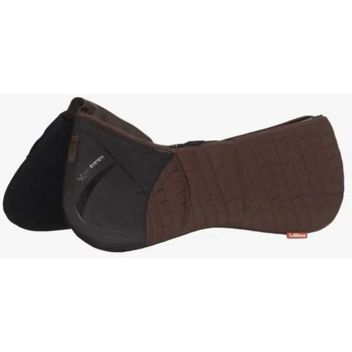Lemieux Zadelonderlegger Prosorb 3 Pocket Quilted Bruin 1