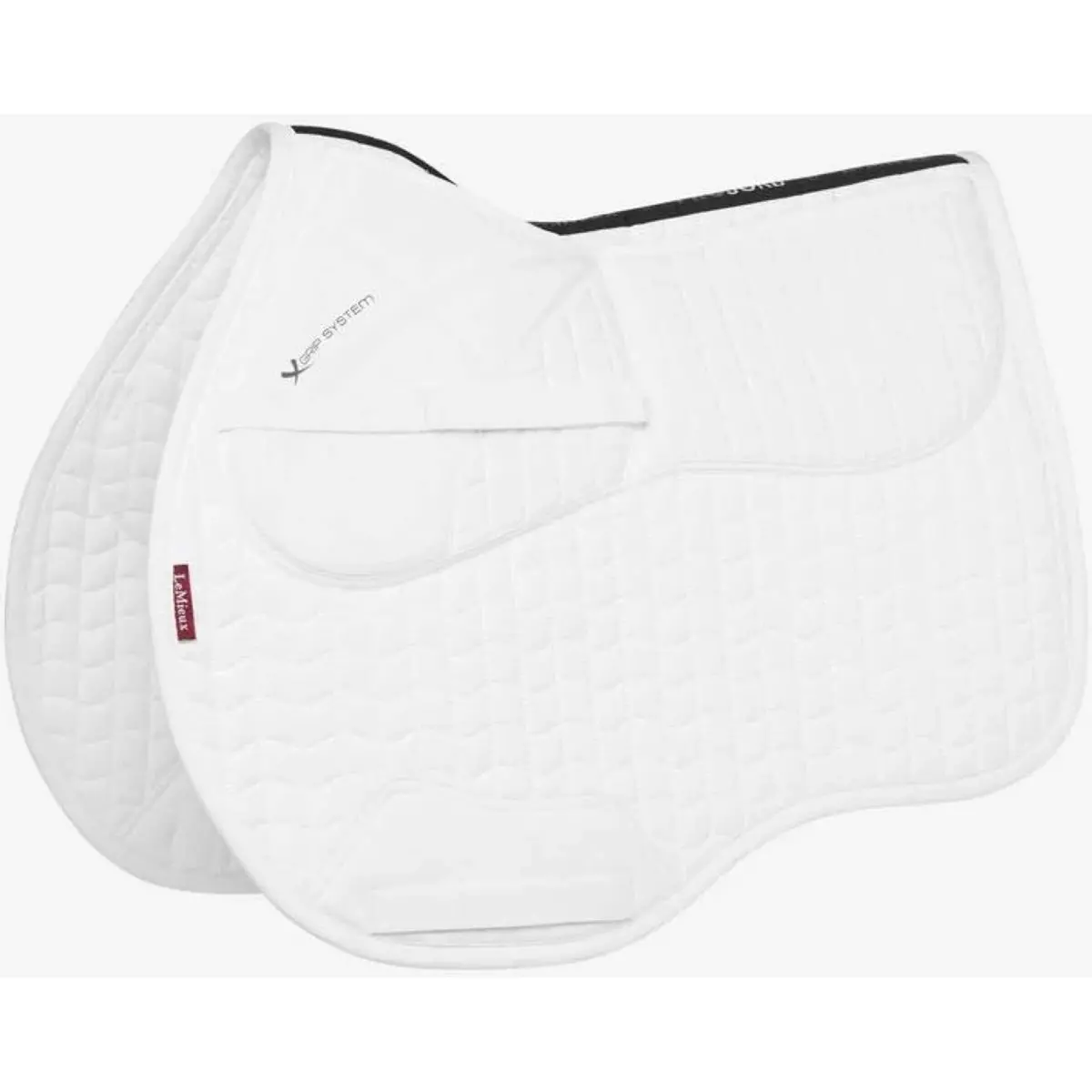 Lemieux Zadeldekje Prosorb Plain 2 Pocket Veelzijdigheid Wit 1