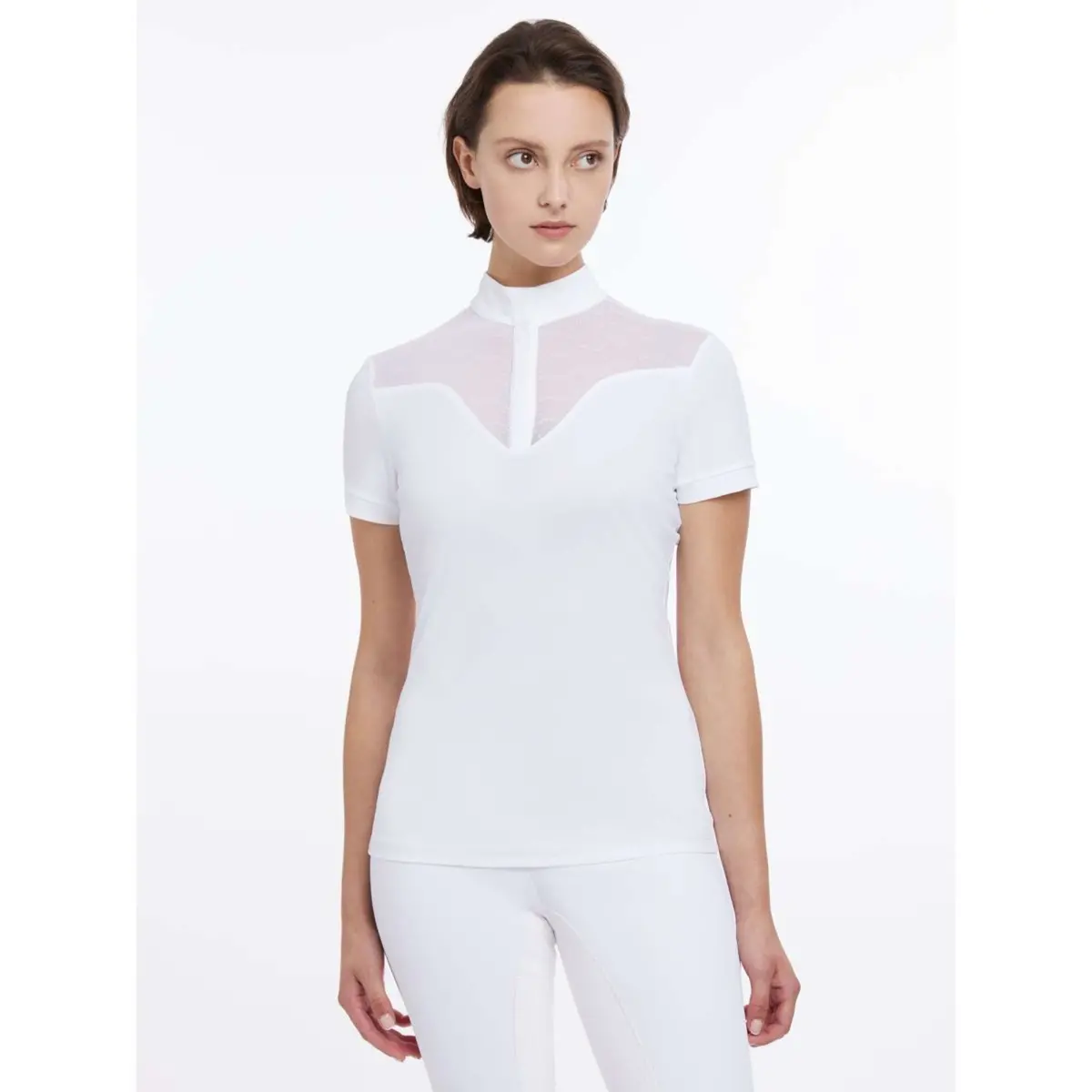 Lemieux Wedstrijdshirt Emily Wit 1
