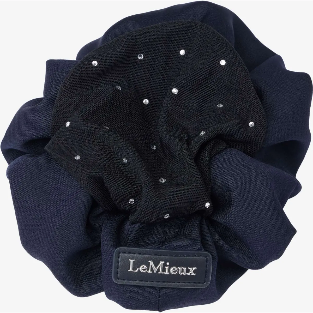 Lemieux Haarnetje Scrunchie Navy/Zwart 2