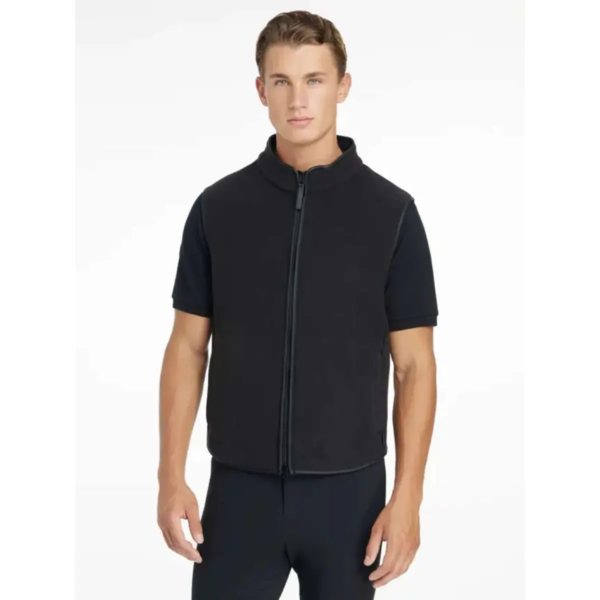 Lemieux Bodywarmer Fleece Heren Zwart 1