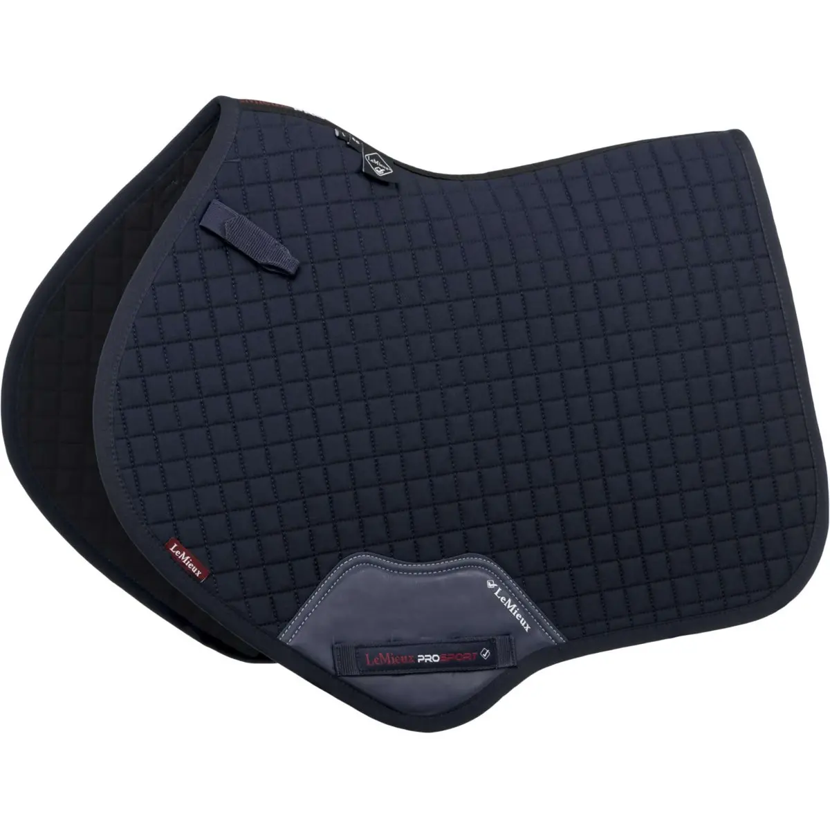 Lemieux Zadeldekje Cotton Square Close Contact Navy 1