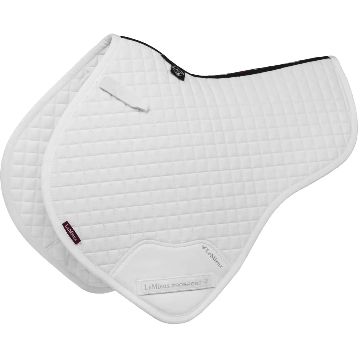 Lemieux Zadeldekje Cotton Half Square Close Contact Wit 1