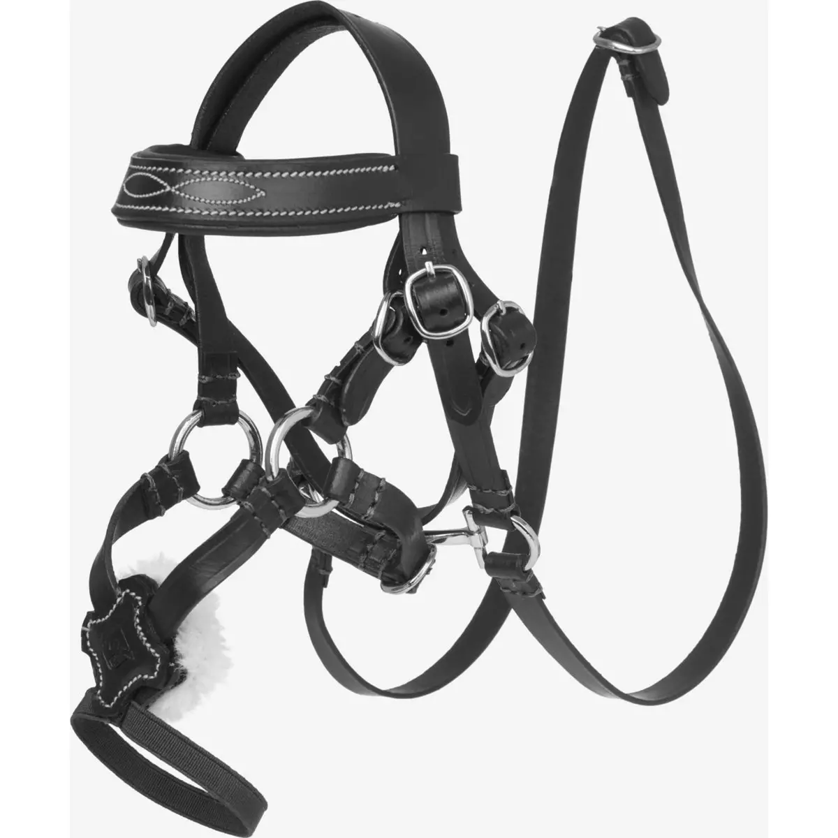 Lemieux Toy Pony Hoofdstel Mexican Zwart 1
