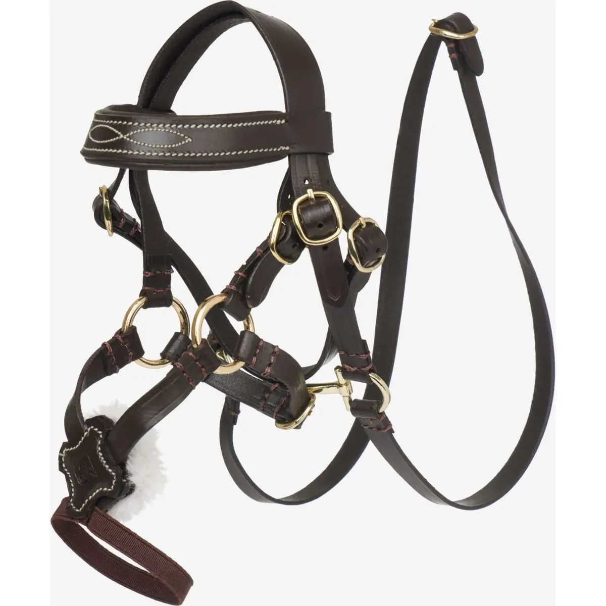 Lemieux Toy Pony Mexican Hoofdstel Bruin 1