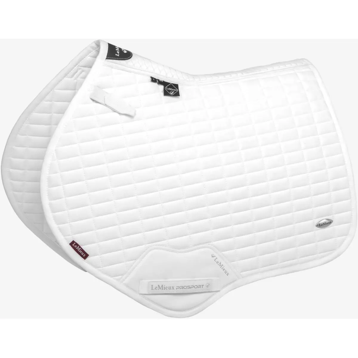 Lemieux Zadeldekje Self-Cool Square Arctic Close Contact Wit 1