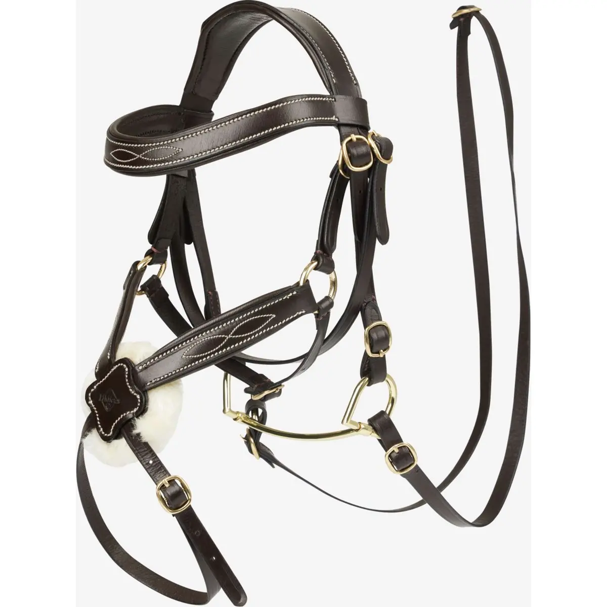 Lemieux Hobby Horse Spring Hoofdstel Bruin 1
