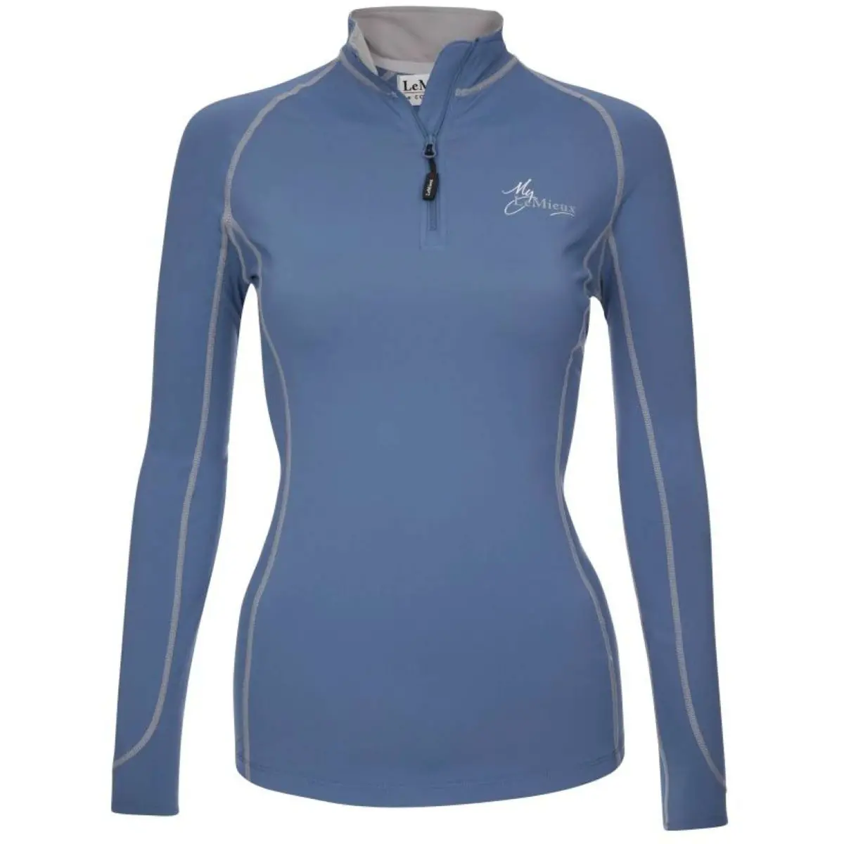 Lemieux Shirt Basis Ice Blue/Grijs 1