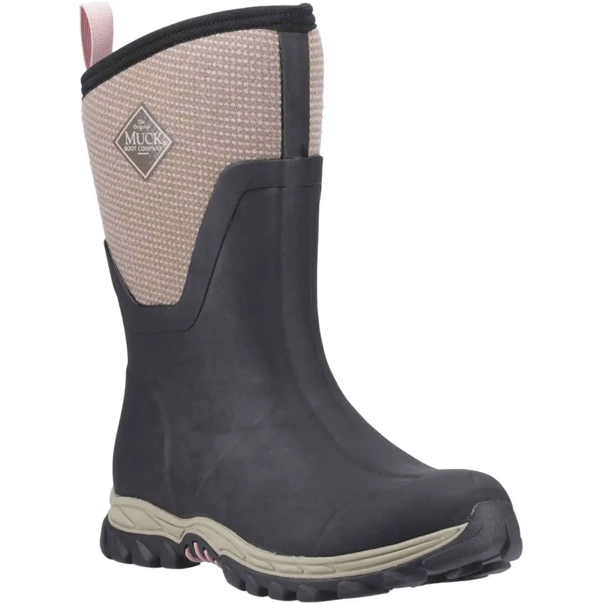 Muck Boot Arctic Sport Ii Mid Dames Black/Tweed 1