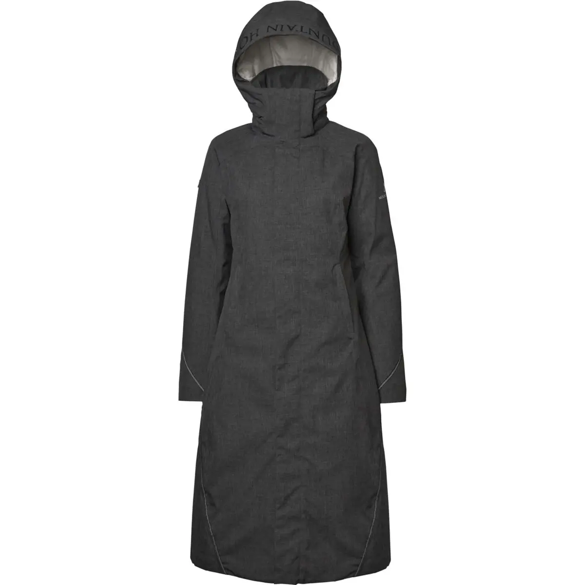 Mountain Horse Jas Lang Alicia Dames Grijs Melange 1