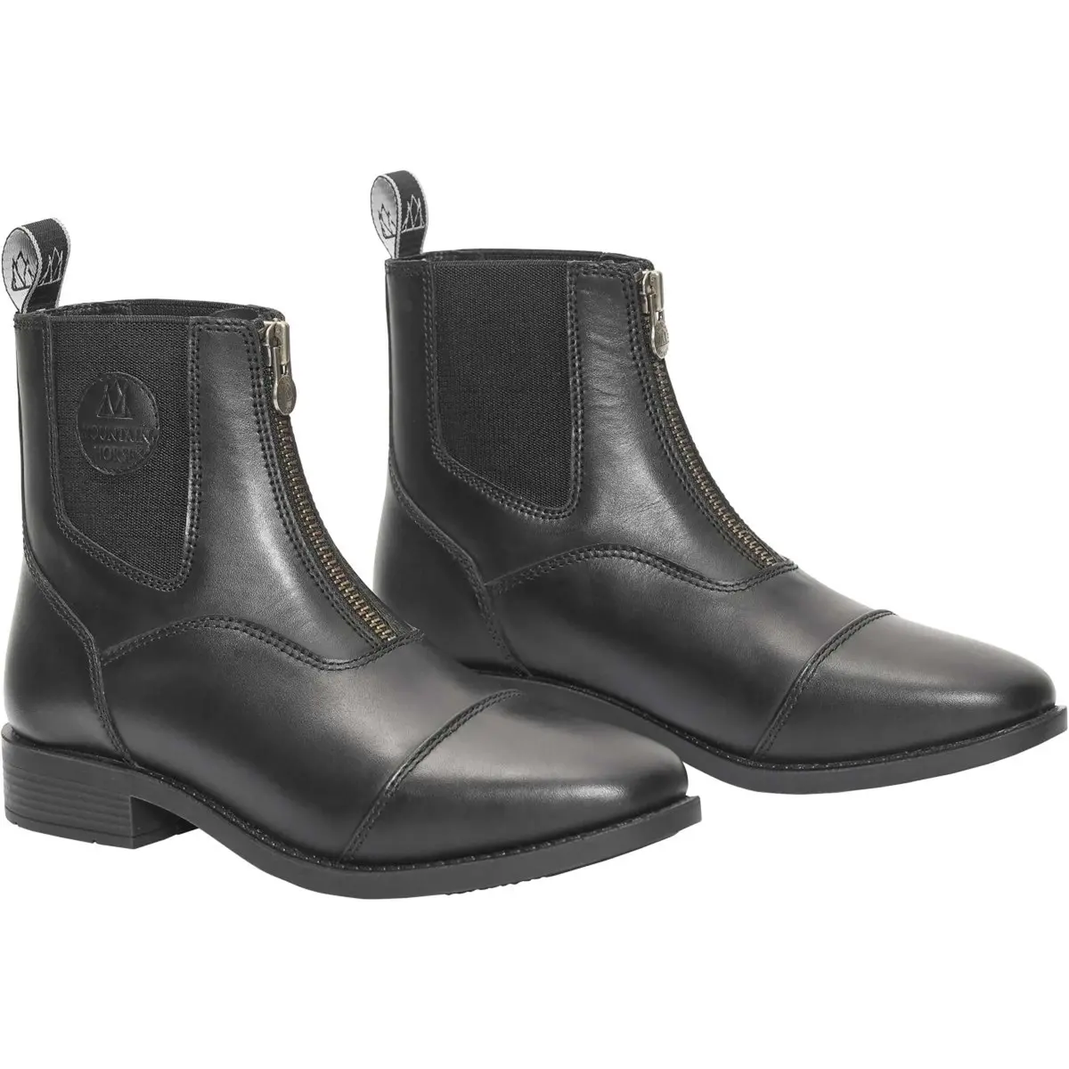 Mountain Horse Jodhpurs Freedom Front Zip Paddock Zwart 1