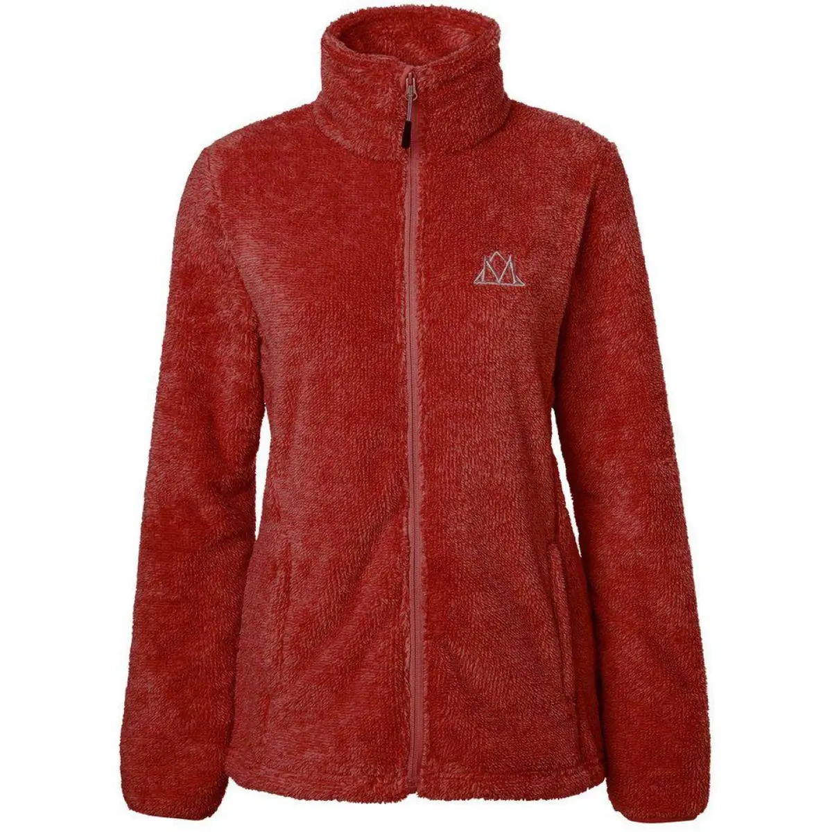 Mountain Horse Vest Fuzzy Fleece Rood 1