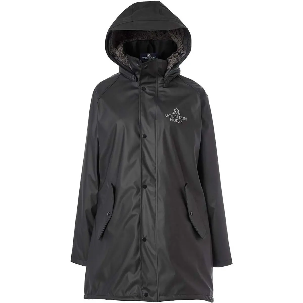 Mountain Horse Regenjas Spirit Zwart 1