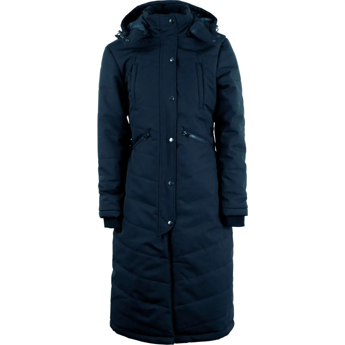 Montar Lange Jas Dicte Extra Lang En Waterafstotend Navy 1