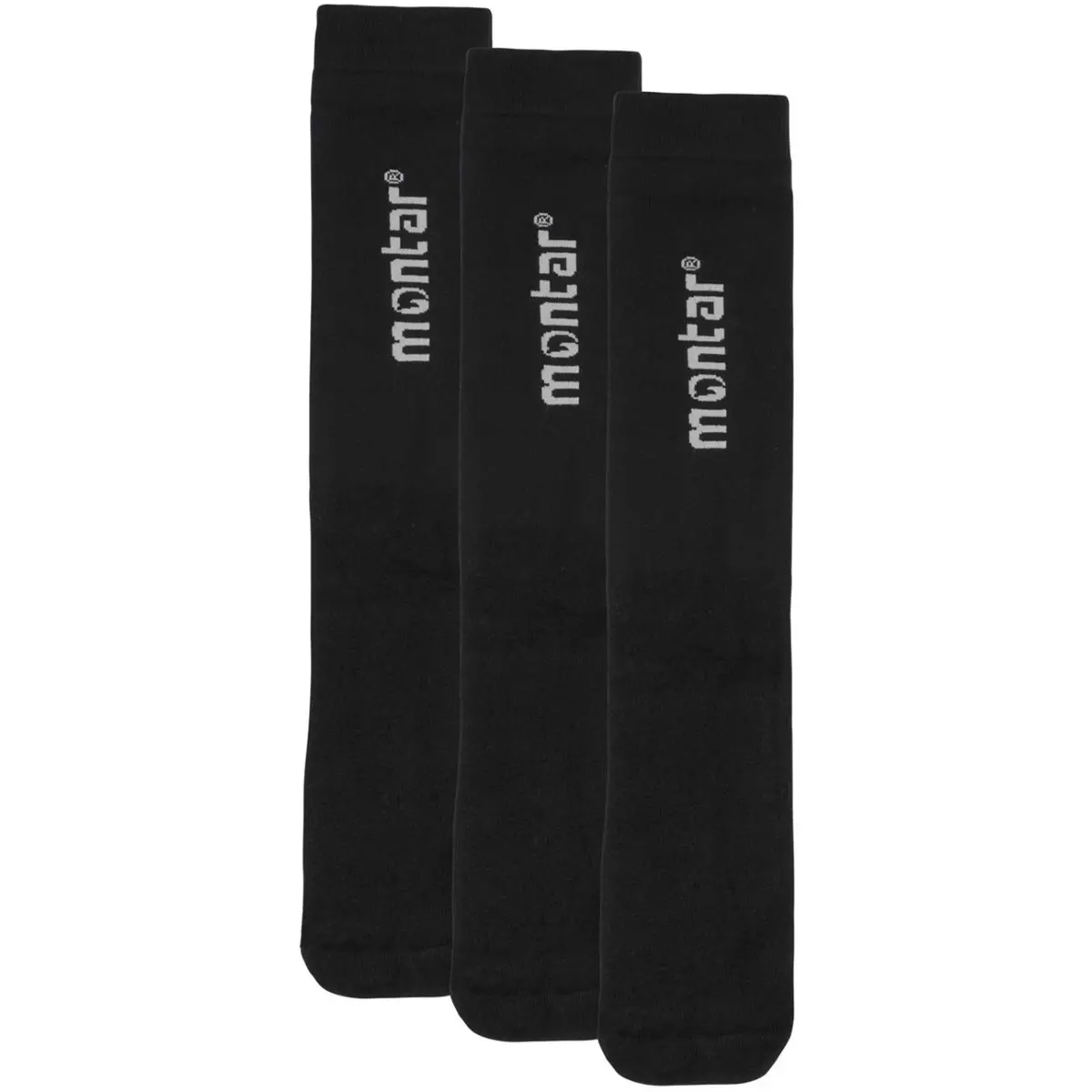 Montar Sokken Nylon 3-Pack Zwart 1